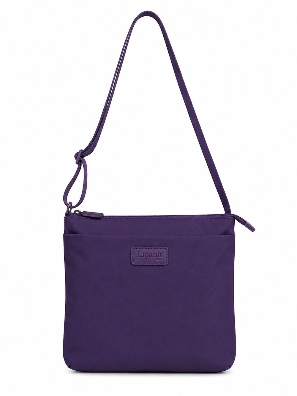 Lipault Purple Nylon Crossbody Adjustable Strap - Picture 2 of 11